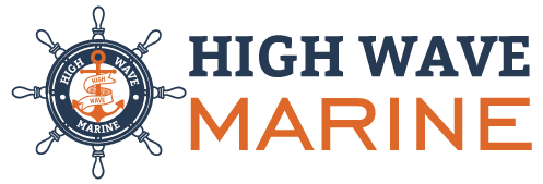 logo high wave marine